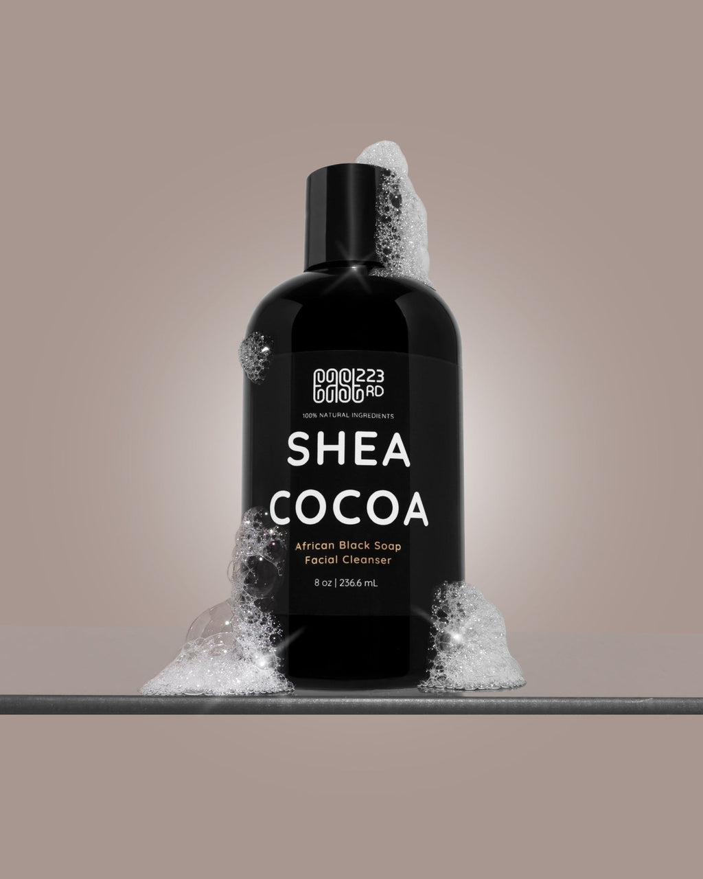Shea Cocoa African Black Soap Facial Cleanser - EAST 223RD